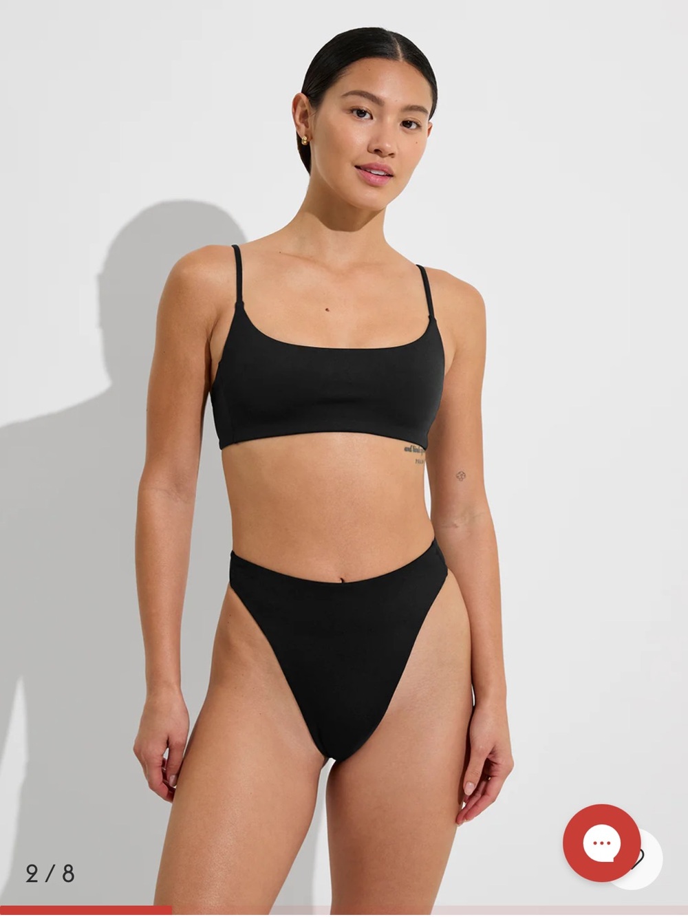 Left On Friday - Throwback Thong Bathing Suit Bottoms